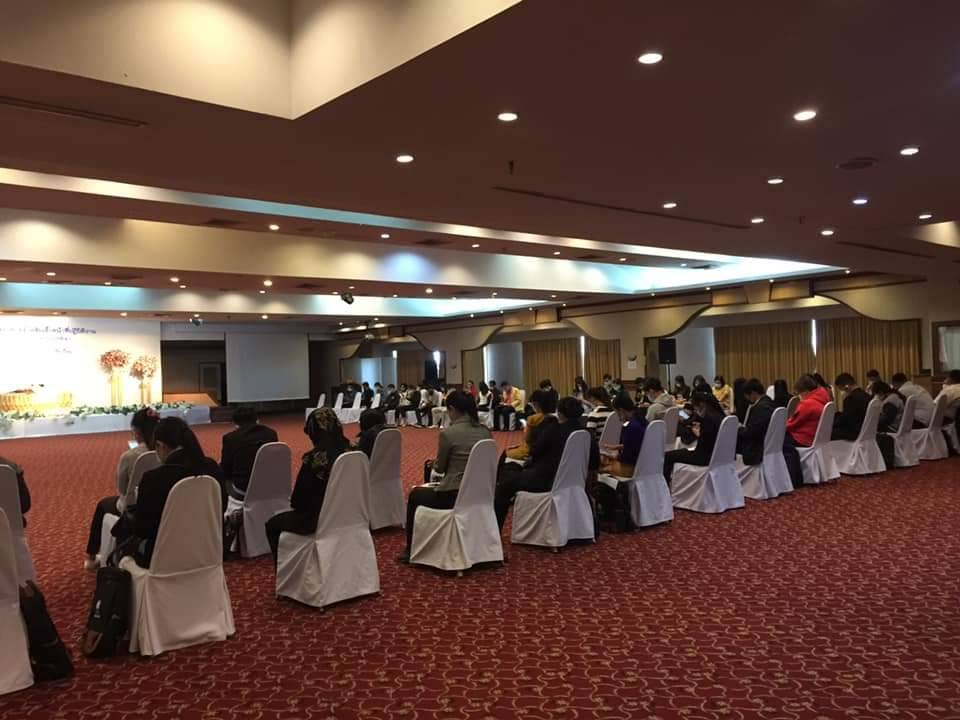 อบรมหลักสูตร “การพัฒนาศักยภาพบุคลากรด้านสุขาภิบาลอาหารสำหรับเจ้าหน้าที่ผู้ปฏิบัติงาน"