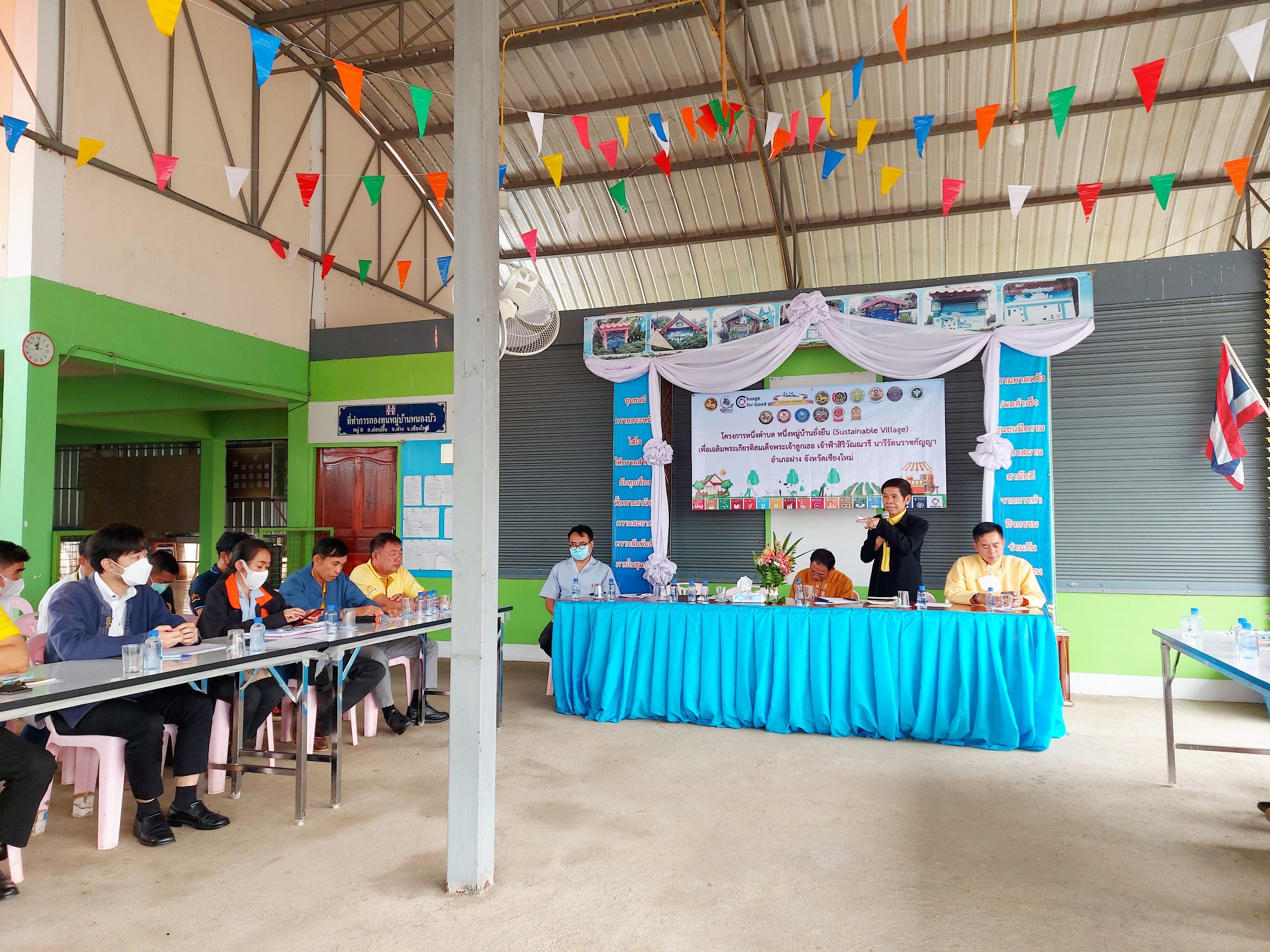 โครงการหนึ่งตำบลหนึ่งหมู่บ้านยั่งยืน บ้านหนองบัว หมู่ที่ 8