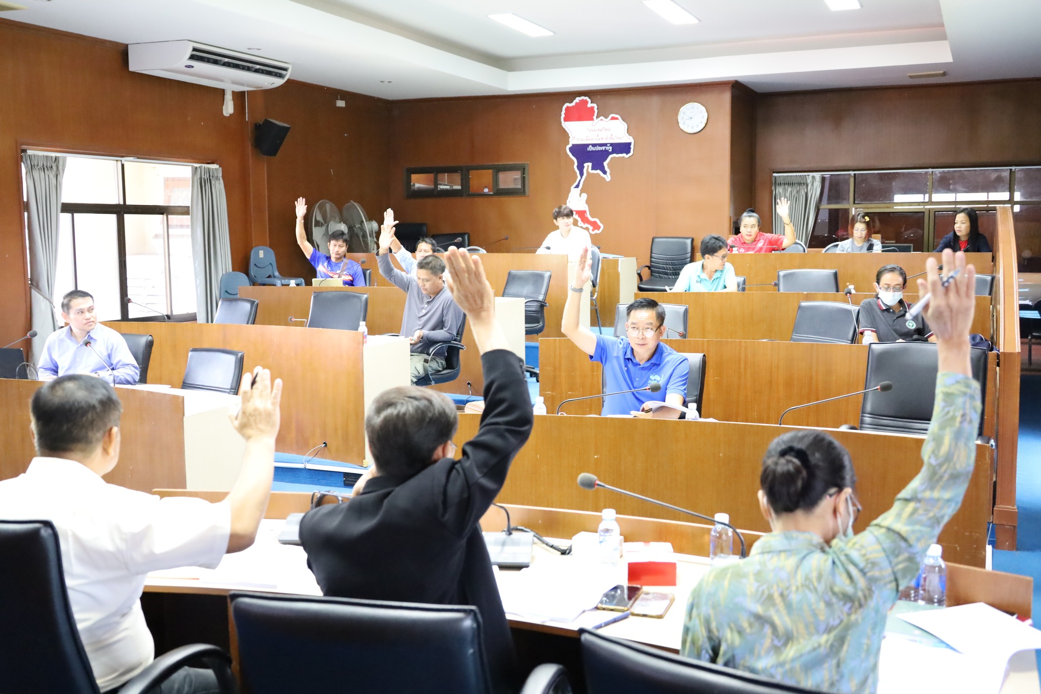 ประชุมคณะกรรมการพัฒนาองค์การบริหารส่วนตำบลม่อนปิ่น ประจำปี 2566