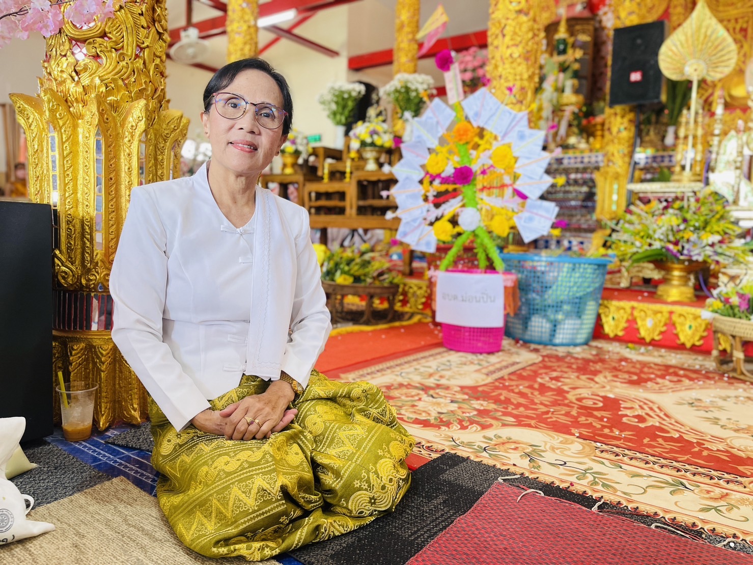 กิจกรรมธรรมสัญจร งานทอดผ้าป่า ณ วัดโพธิ์ทอง