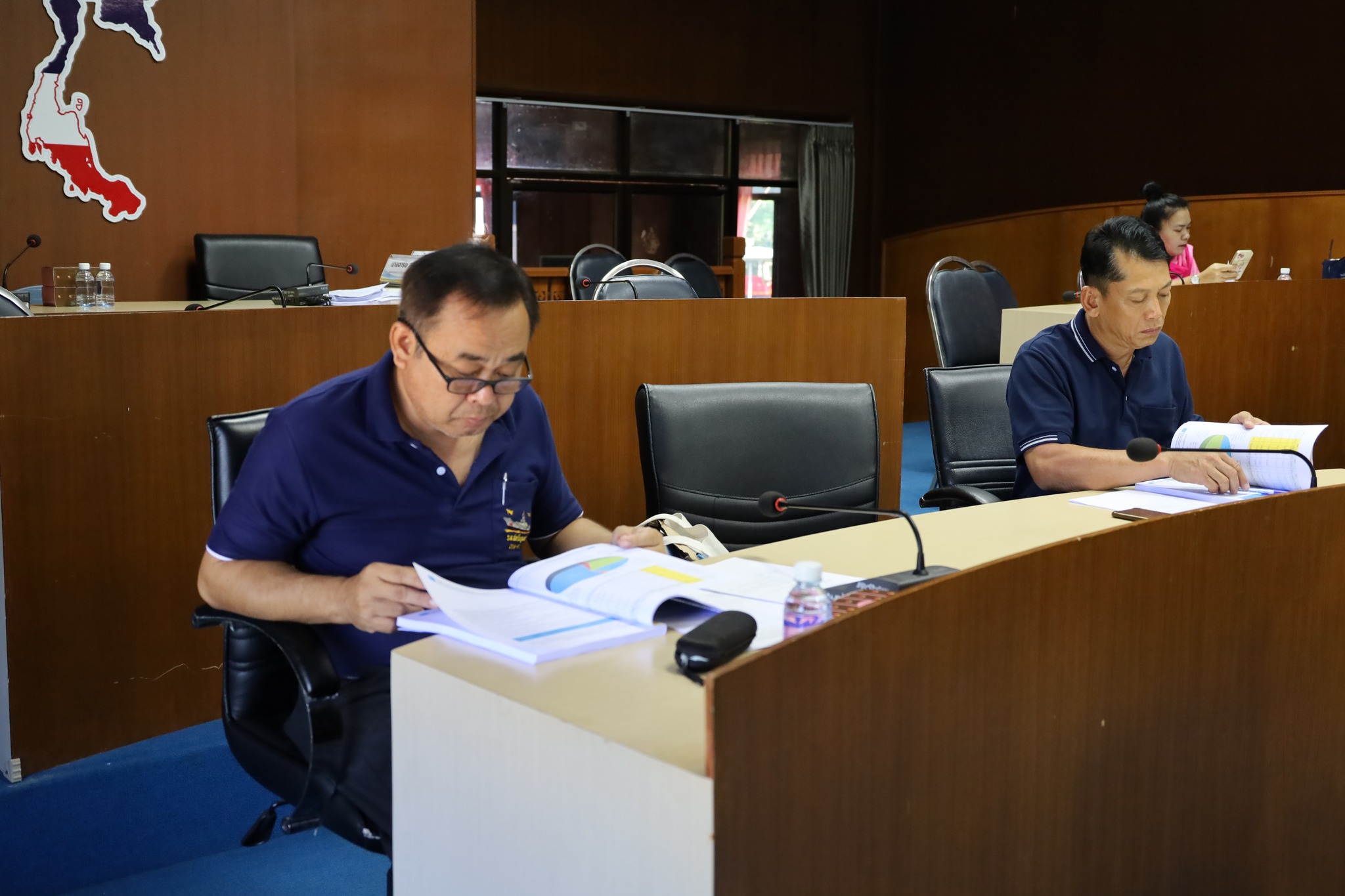 ประชุมคณะกรรมการติดตามและประเมินผลแผนพัฒนาท้องถิ่น 2566--2570