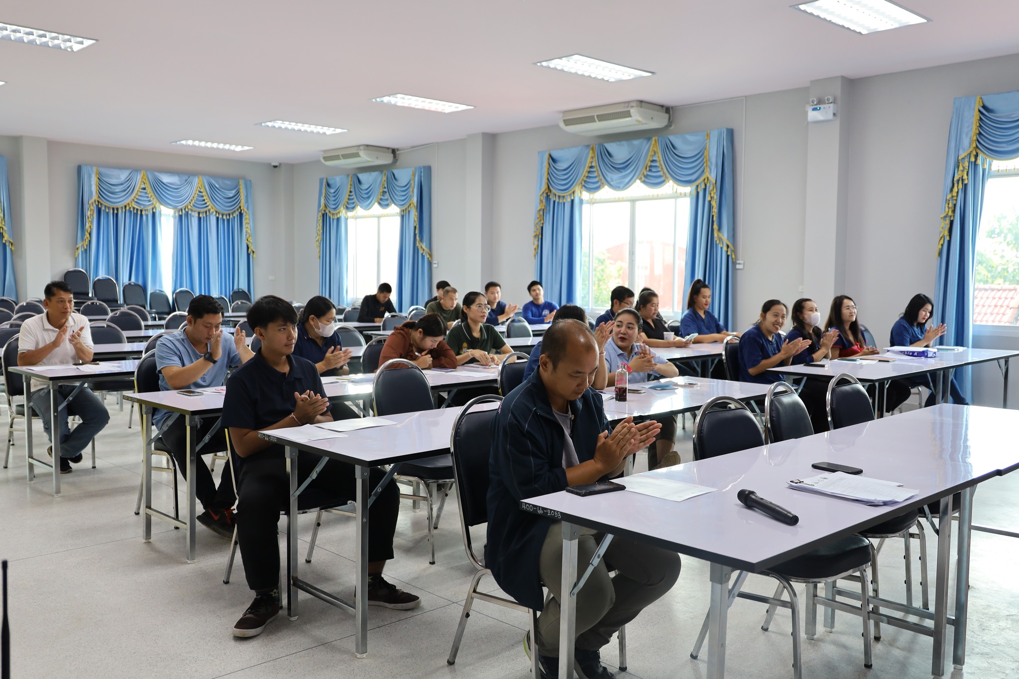 ประชุมเตรียมคณะจัดเก็บข้อมูล และจำลองสถานการณ์การเก็บข้อมูล TCNAP