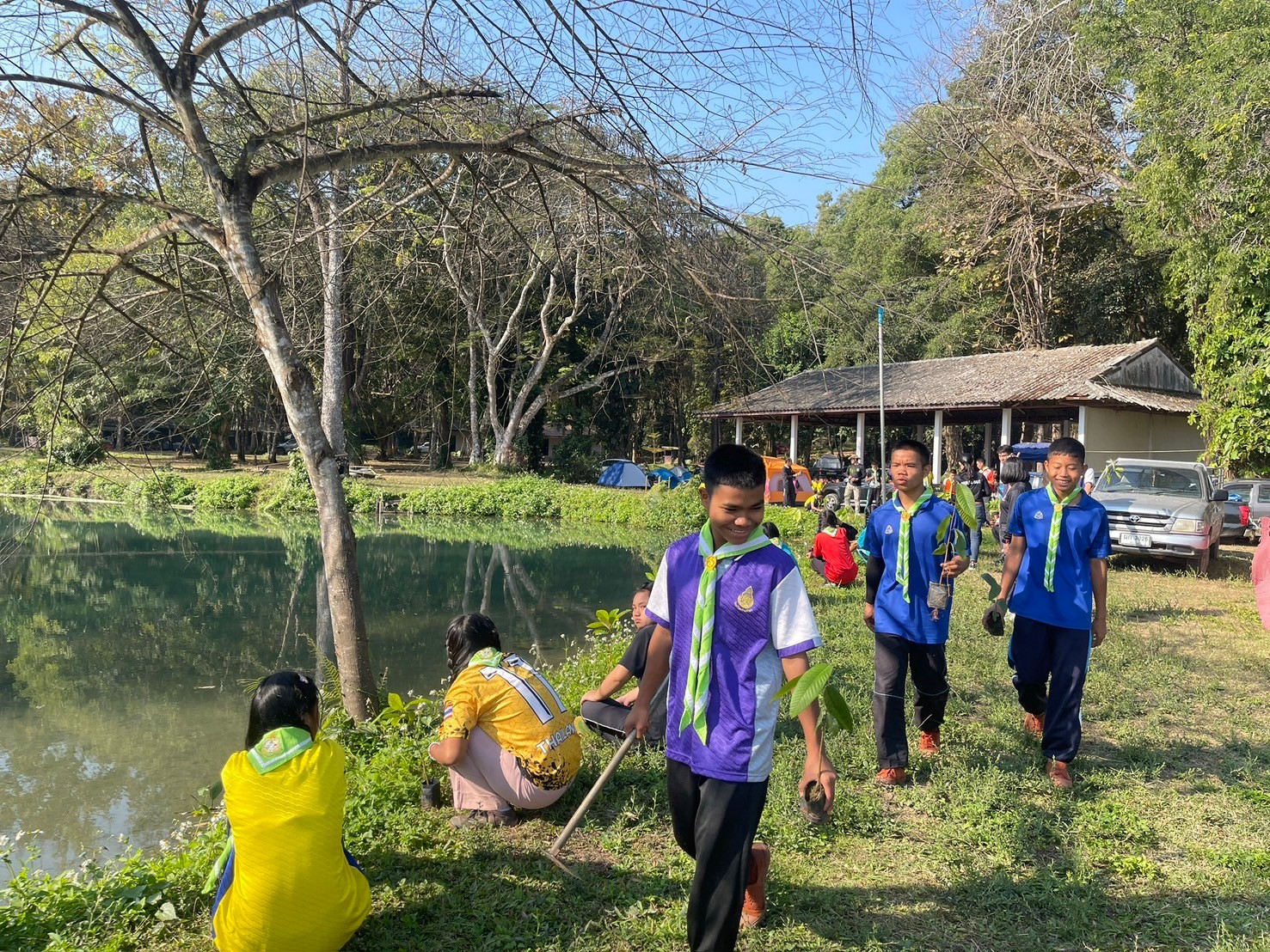 โครงการค่ายเยาวชนอนุรักษ์ธรรมชาติ และสิ่งแวดล้อม ตำบลม่อนปิ่น