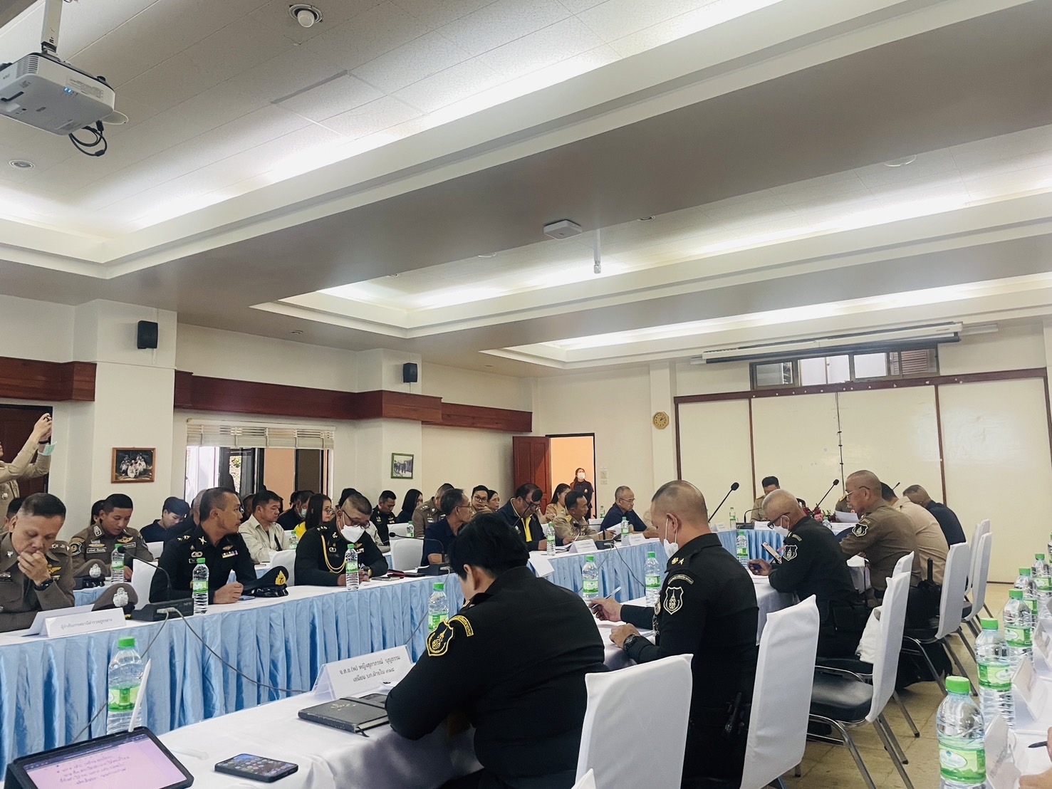 ประชุมเตรียมการรับเสด็จฯ สมเด็จพระเจ้าลูกเธอ เจ้าฟ้าสิริวัณณวรี นารีรัตนราชกัญญา 