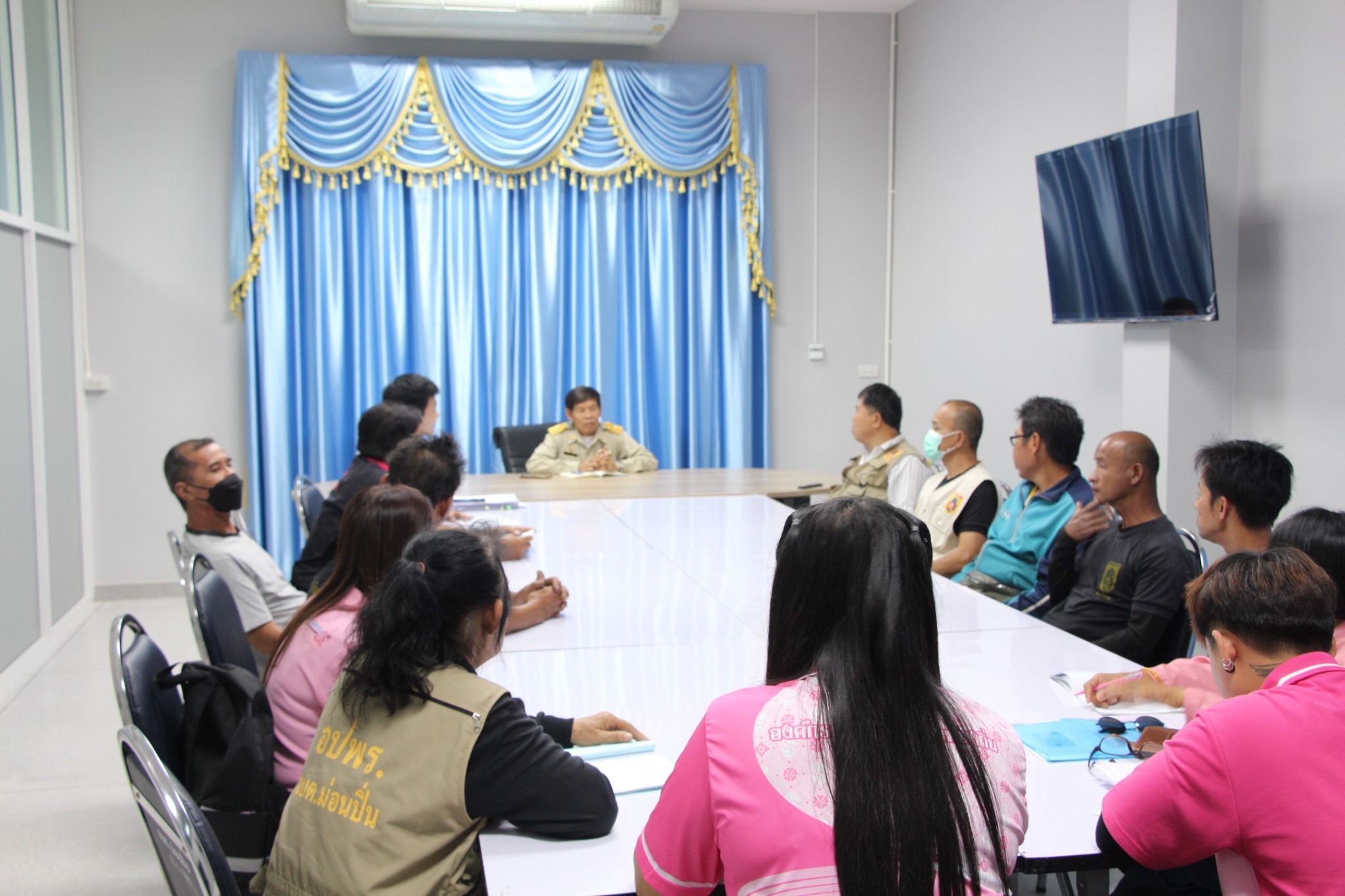 ประชุมเพื่อปรึกษาหารือกำหนดวันวันสถาปนา อปพร.