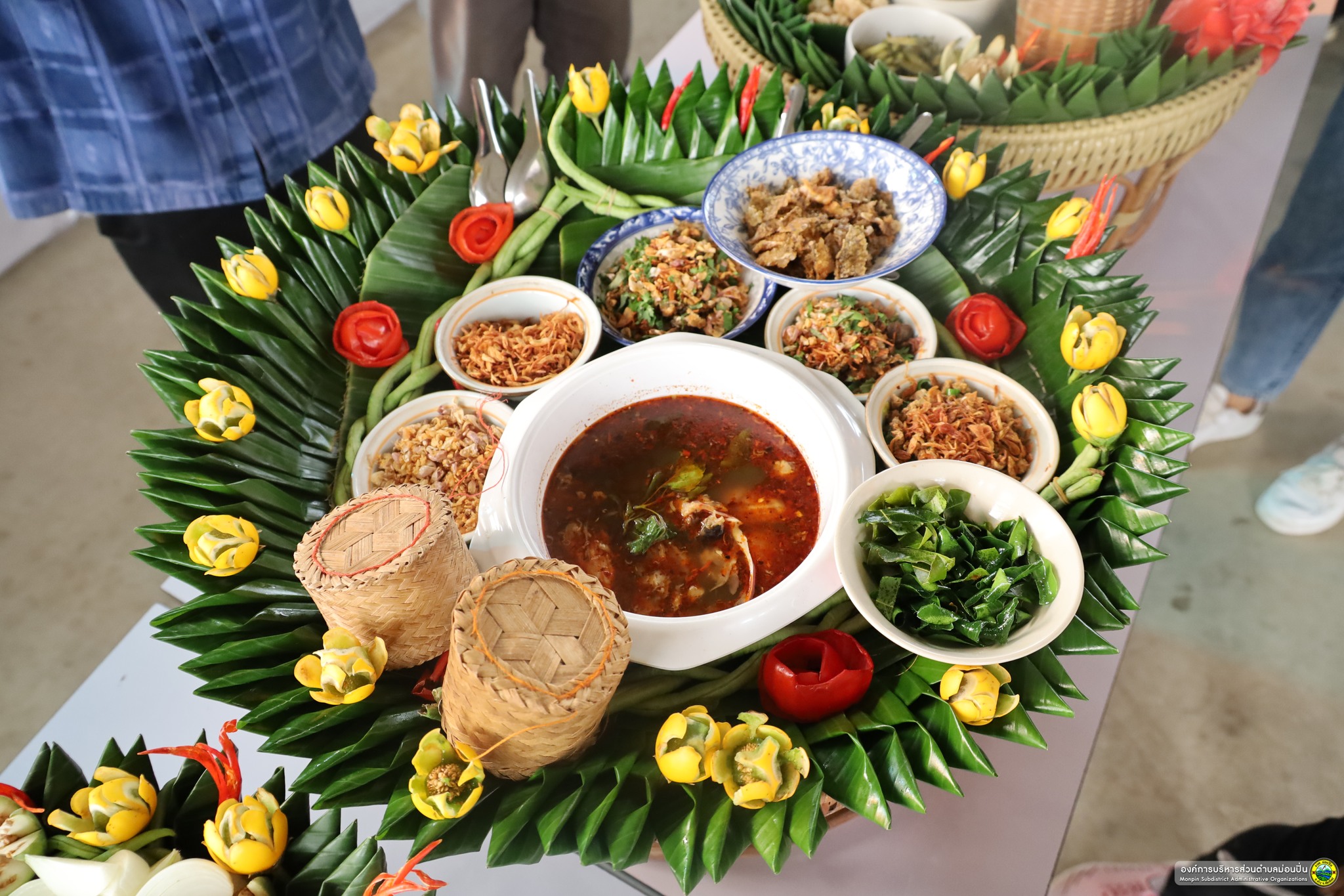 พิธีเปิดโครงการวันเกษตรตำบลม่อนปิ่น ประจำปีงบประมาณ 2567