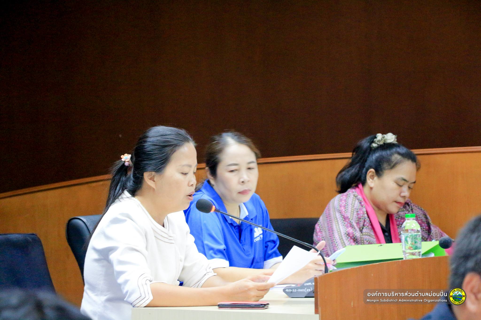 ประชุมสภาองค์การบริหารส่วนตำบลม่อนปิ่นประจำเดือน มิถุนายน 2567