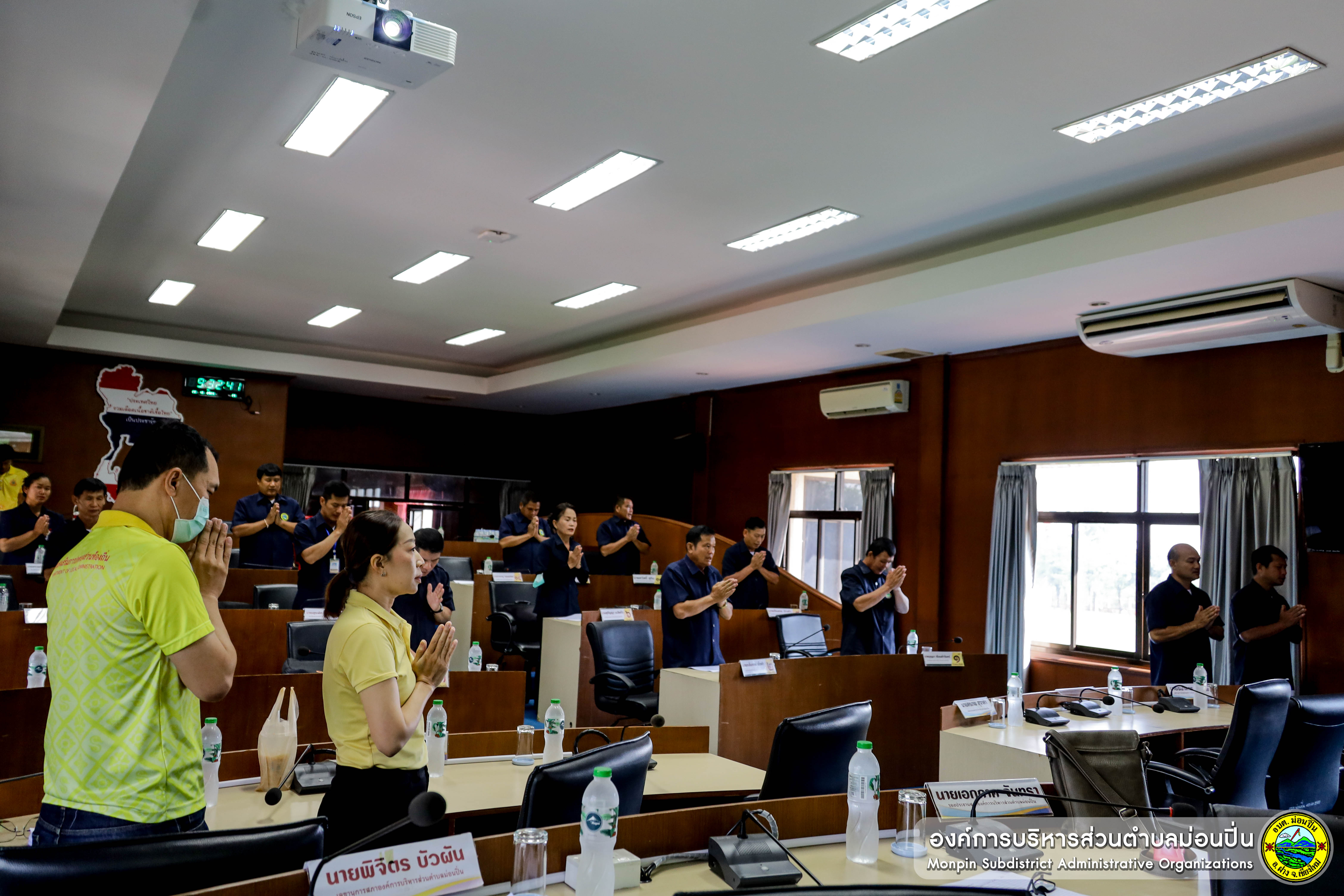 ประชุมสภาองค์การบริหารส่วนตำบลม่อนปิ่น ประจำเดือน ตุลาคม 2568