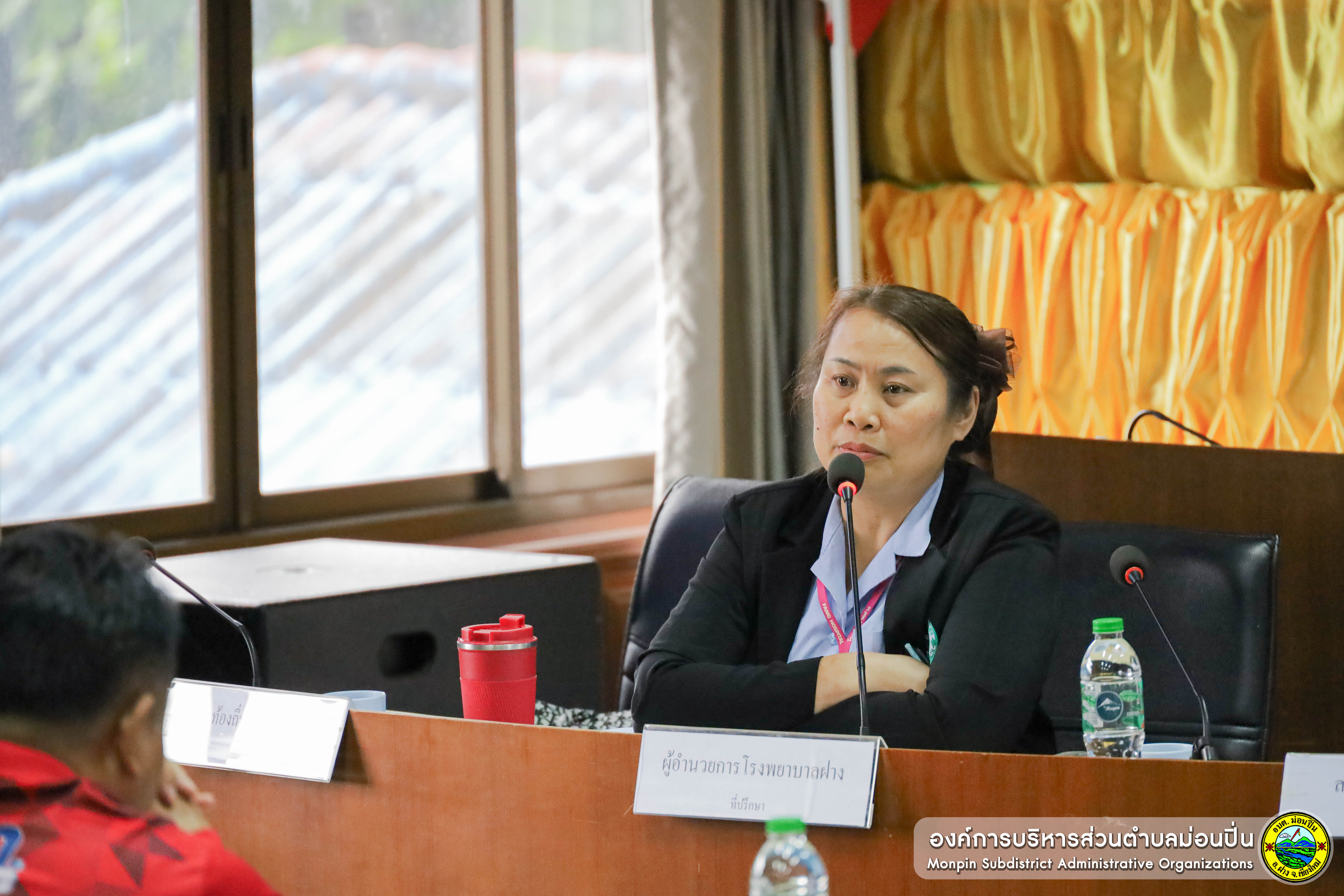 ภาพประกอบ  ประชุมคณะกรรมการกองทุนหลักประกันสุขภาพฯ ครั้งที่ 3/2568