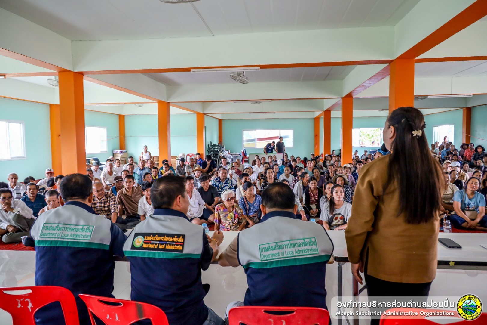 ภาพประกอบ ประชุมเวทีประชาคมระดับหมู่บ้าน 2569 หมู่ 9